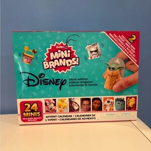 NEW Disney Mini Brands Advent Calendar Playset - 24 Days of Fun - Series 2